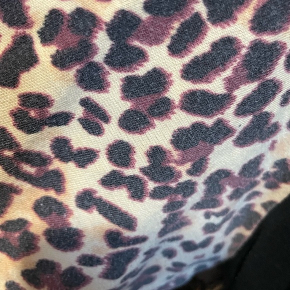 Leopard Print cow girl boho Shirt with Bull Skull Design. - Picture 3 of 6